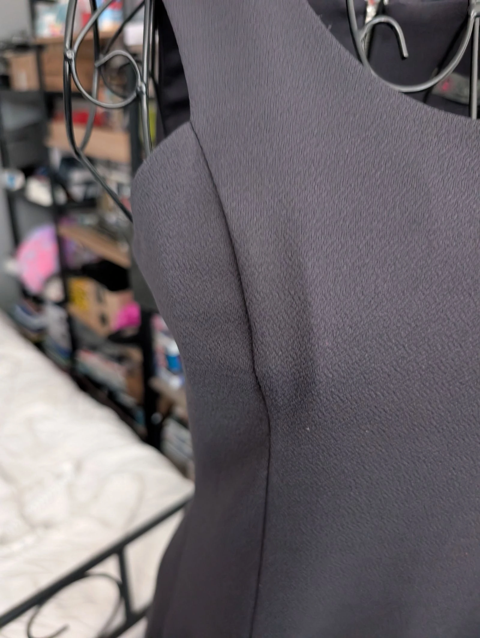Magnificent black skater short dress – Actuelle brand – photo 3